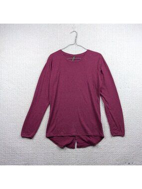 Royal Robbins Hemp Cotton Blend Long Sleeve Shirt Striped Top Wom Sz S Outdoor